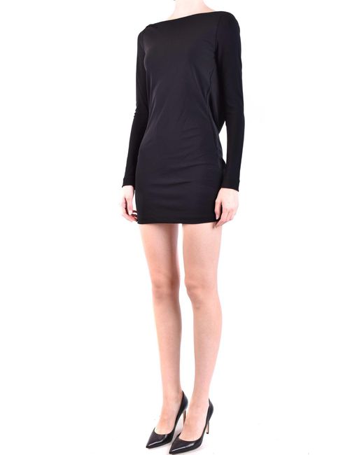 DSquared² Black Chain-Embellished Minidress
