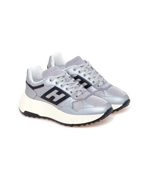 Hogan Metallic Sneakers