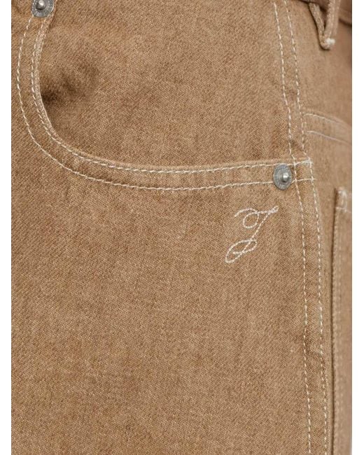 Jacquemus White Wide-Leg Jeans