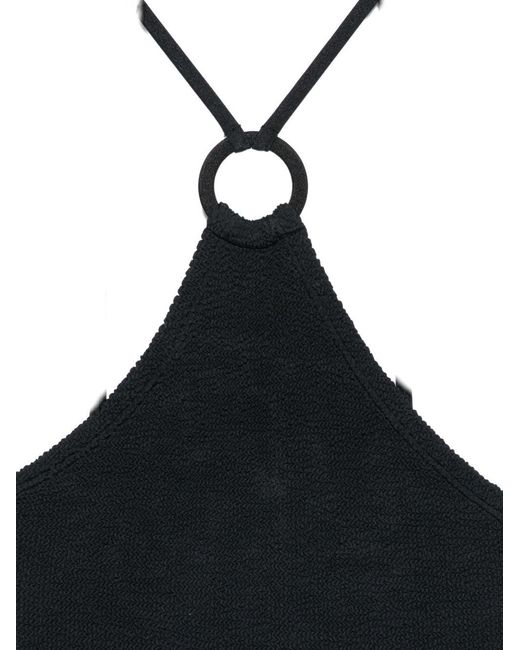 Hunza G Black Jasmine Swimsuit