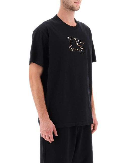 Camiseta Burberry de hombre de color Black
