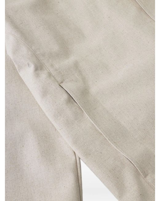 Hiking Patrol White Waypoint Linen Cotton Mixed Wp Jacket
