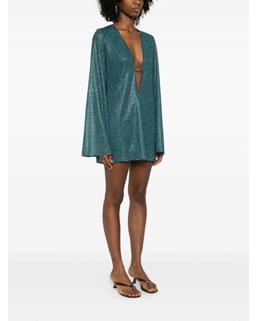 Oseree Brown Lumiere O-Kaftan