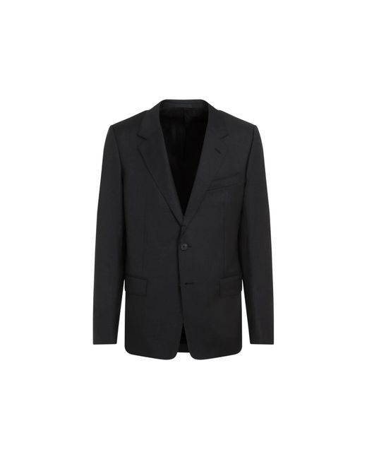 Lanvin Black Single Breasted Tailored Jacket