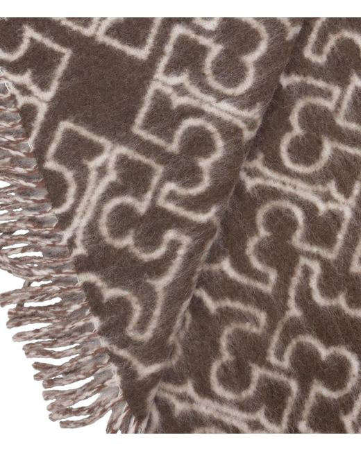 Tory Burch Brown Scarfs
