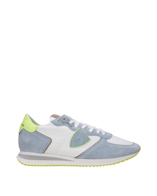 Philippe Model Sneakers TRPX Herren Stoff Weiß/Zuckerpapier in Blue für Herren