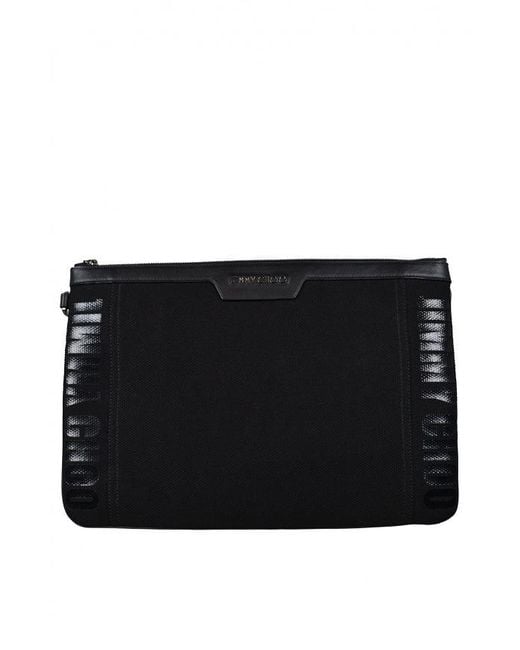Jimmy Choo Black Derek Clutch Bag