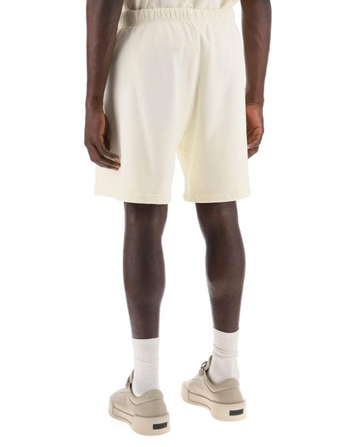 Fear Of God Natural Angst vor Gott Baumwolle Terry Sports Bermuda Shorts