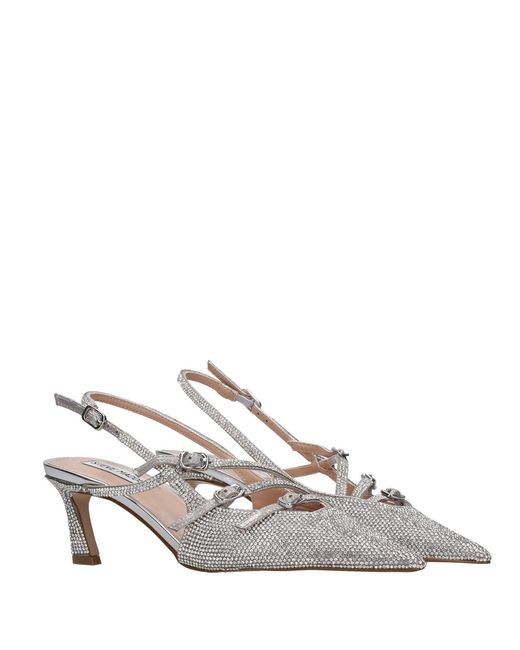 Steve Madden White Sandals