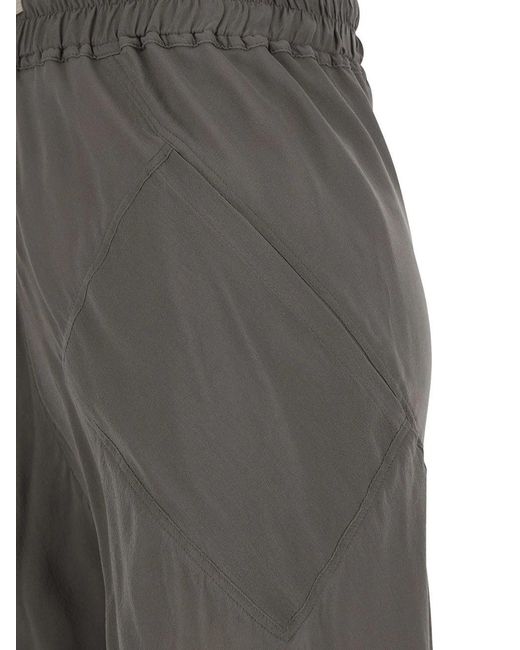 Rick Owens Flared Broek in het Gray