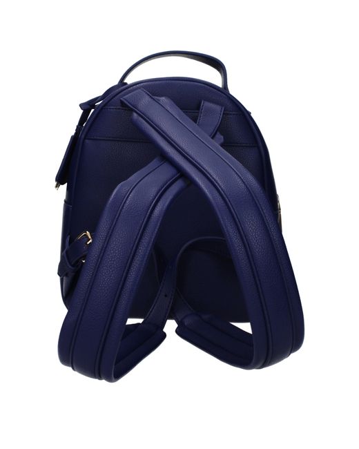 Love Moschino Blue Zaini E Marsupi Donna Poliuretano Blu/Mirtillo