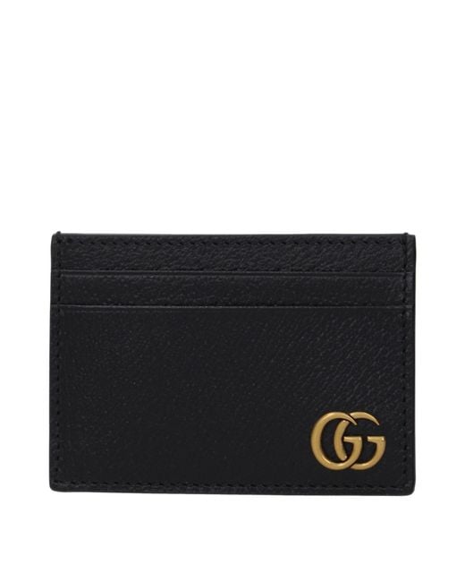 Gucci Black Leather Document Holder