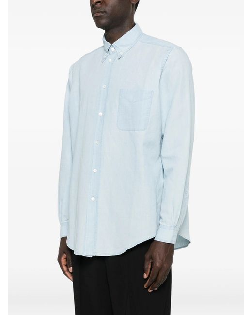 Barena Blue Camicia Camison Felcer