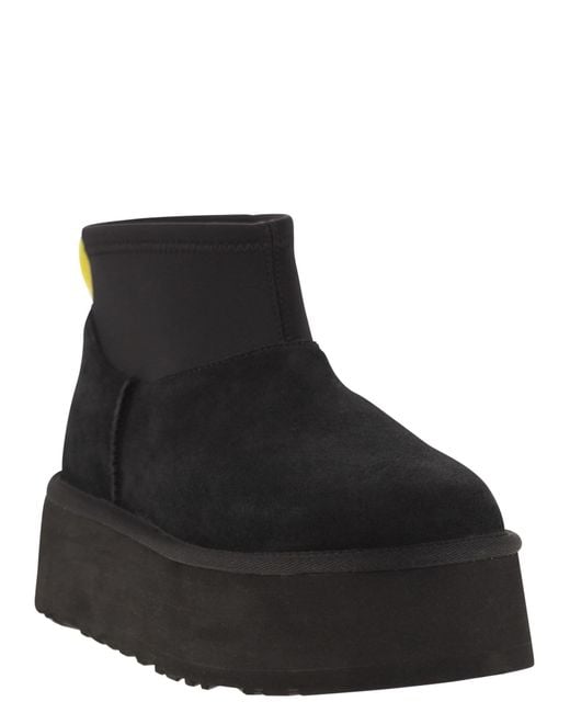 Ugg Black Classic Mini Dipper Boots for men