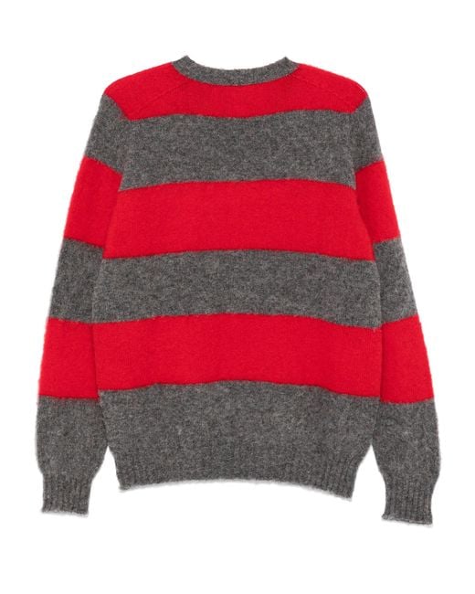 Howlin' By Morrison Red Sweater for men