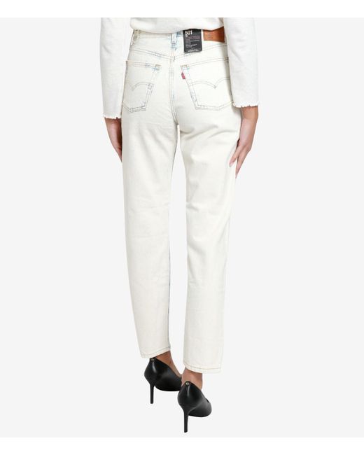 Levi's Jeans Denim in het White