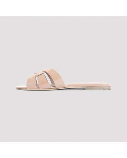 Saint Laurent Pink Tribut Sandals