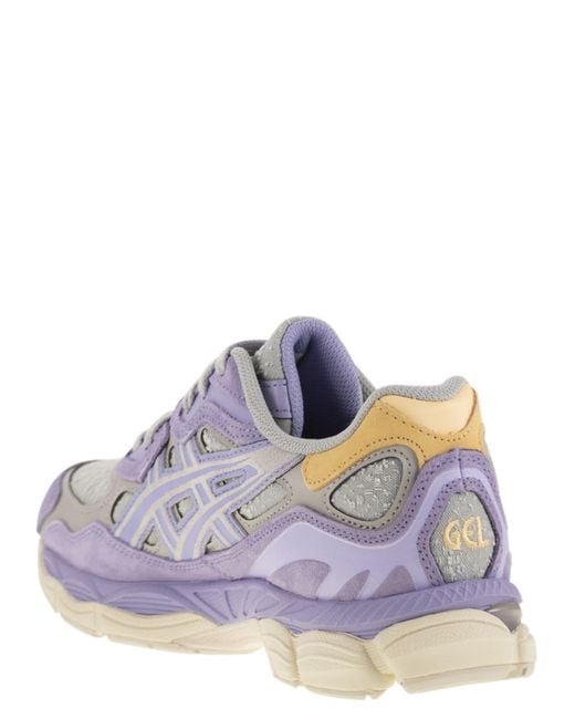 Asics Purple Gel Nyc Sneakers for men