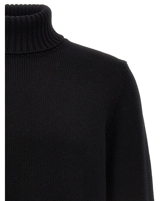 Zanone Turtle Neck -Pullover in Black für Herren