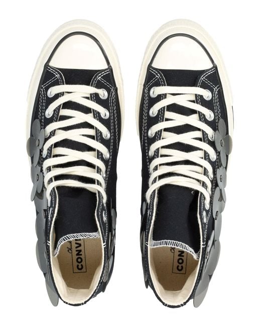 Converse Blue Chuck 70 3-D Flourish Sneakers