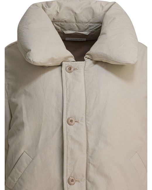 Lemaire Gray Down Jacket Filled Quilt