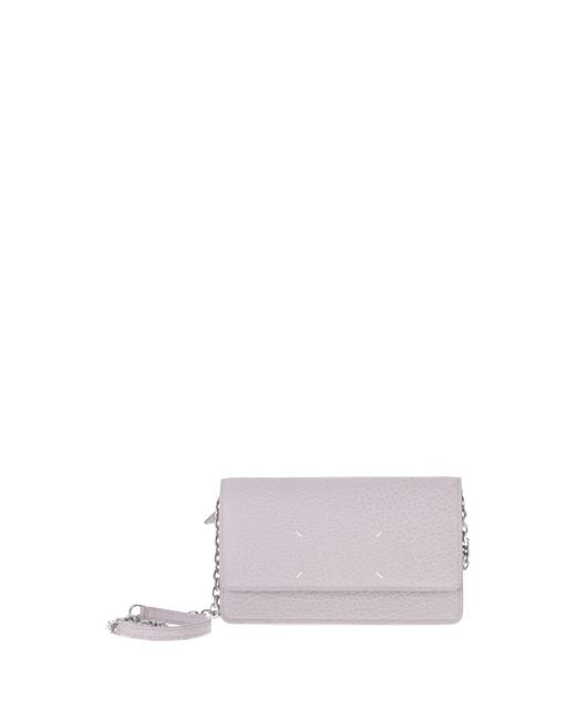 Maison Margiela Multicolor Four Stitch Wallet On Chain