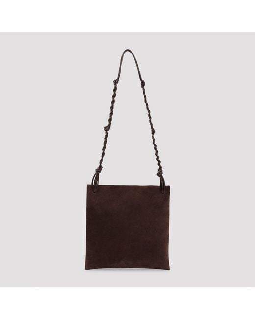 Jil Sander Brown Tangle Silm Bag