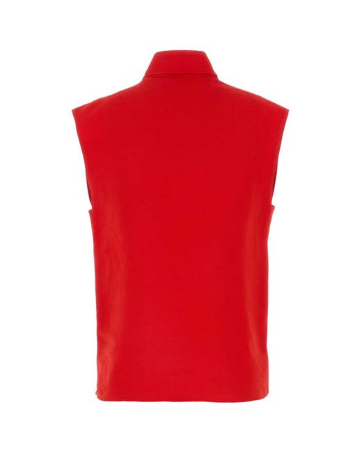Burberry Burberry Red Canvas Vest