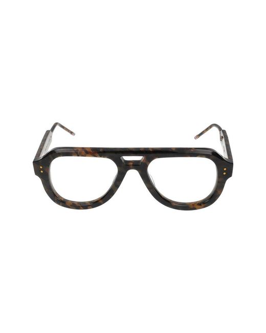 Thom Browne Black Eyeglasses for men