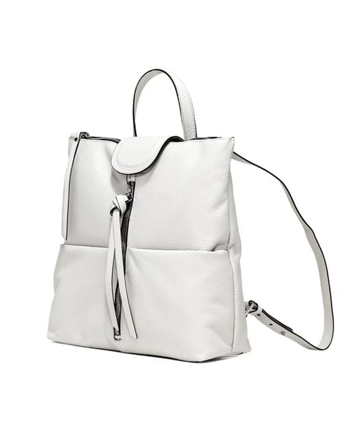 Gianni Chiarini White Zaino Giada Marble