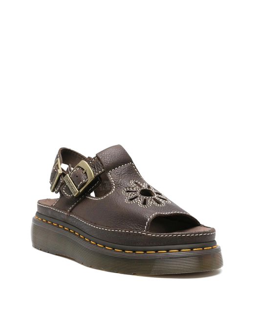 Dr. Martens Brown Dunnet Flower Kelp Ar Rogue