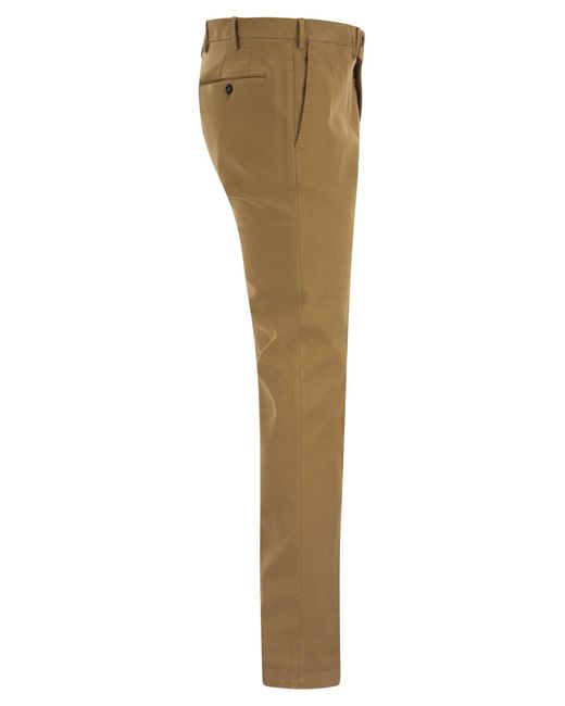 Super slim pantalon PT Torino en coloris Natural