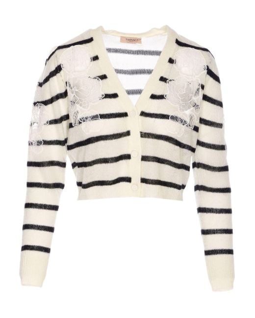 Twinset White Sweaters