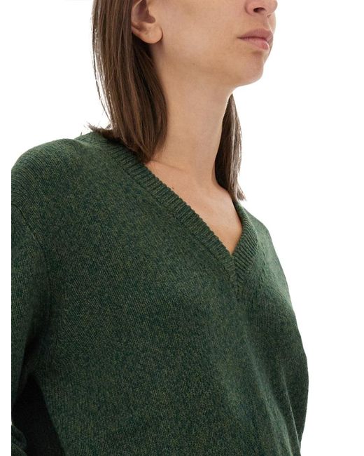 Victoria Beckham Green Wool Jersey for men