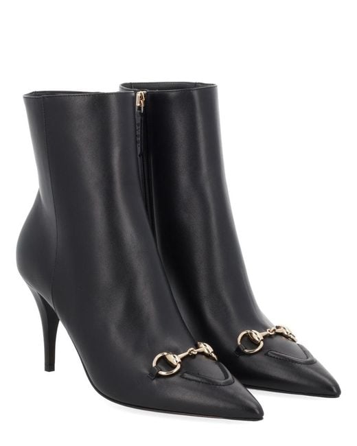 Gucci Black Boot With Clamp