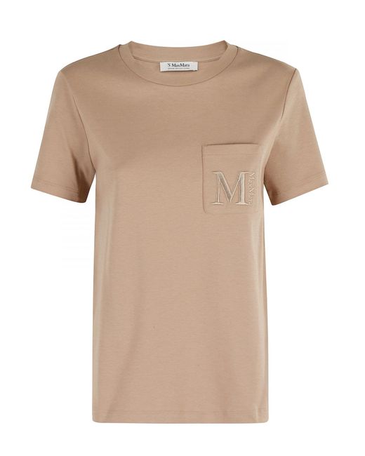 Max Mara Natural T -Shirts und Polos Kamel