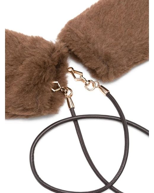 Max Mara Brown Guanti