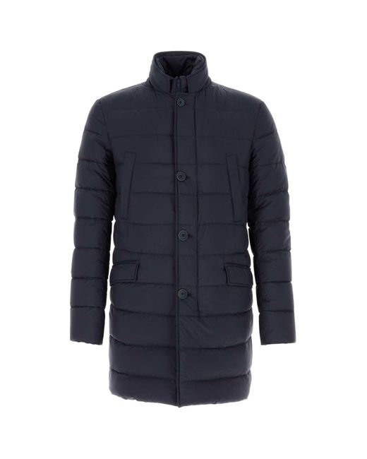 Herno Blue Quilts for men