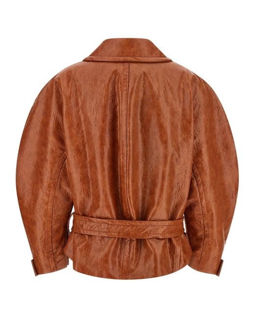 ANDAMANE Brown Zarina Coats And Trench Coats