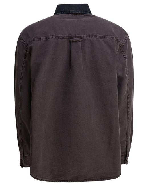 Carhartt Blue "Mitch" Overshirt Jacket