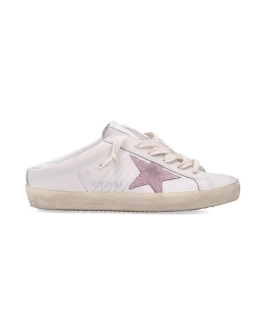 Golden Goose Deluxe Brand Pink Stylish Sneakers