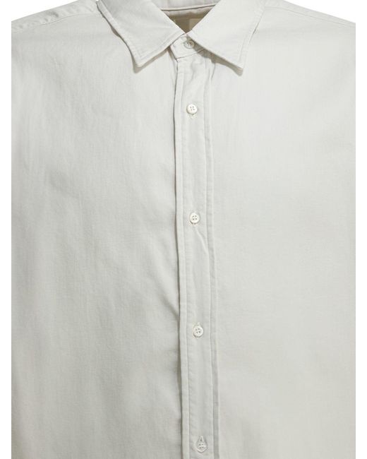 A.PRESSE Gray Casual Shirt Shirts Grey for men