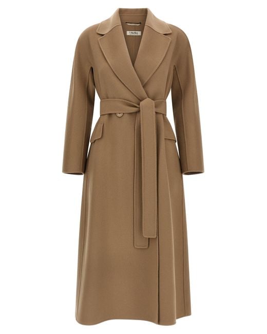 Max Mara Natural 'Enzo' Coat