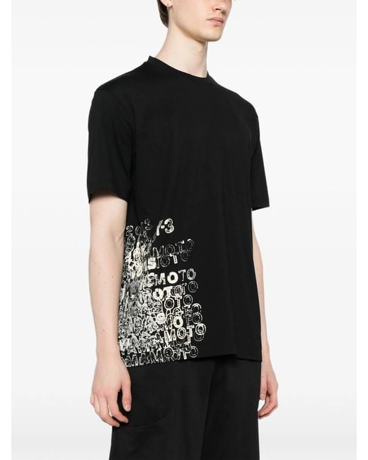 Y-3 Black Gfx Ss Tee