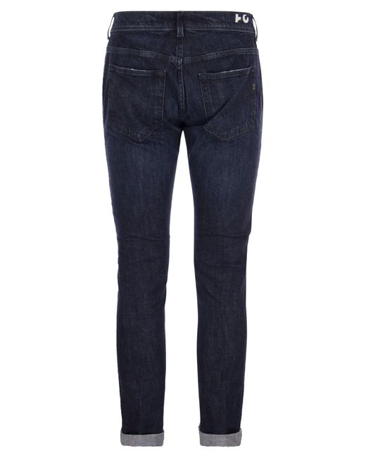 Dondup Blue Konor Skinny Fit Jeans for men