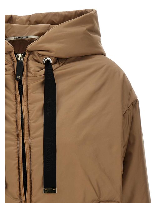 Max Mara le cube à sweat à capuche «Daria» Max Mara en coloris Brown