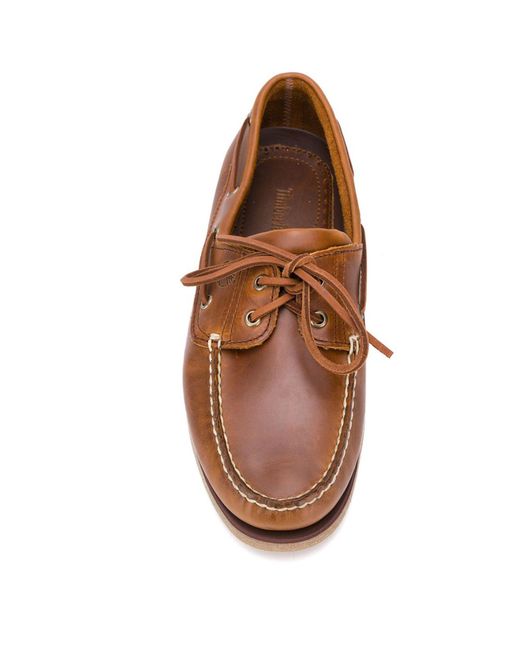 Timberland Brown Classic Boat Boat Shoe Shoes for men