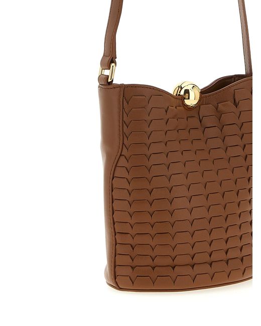 Furla ' Sfera Soft' Mini -bucket Tas in het White
