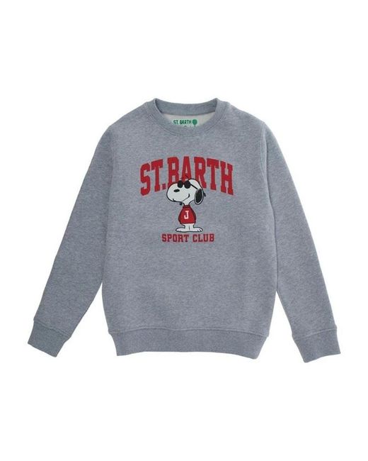Mc2 Saint Barth Gray "Snoopy Sport" Jersey