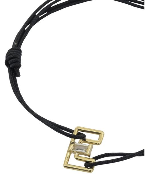 Aliita Metallic "Letra E" Bracelet